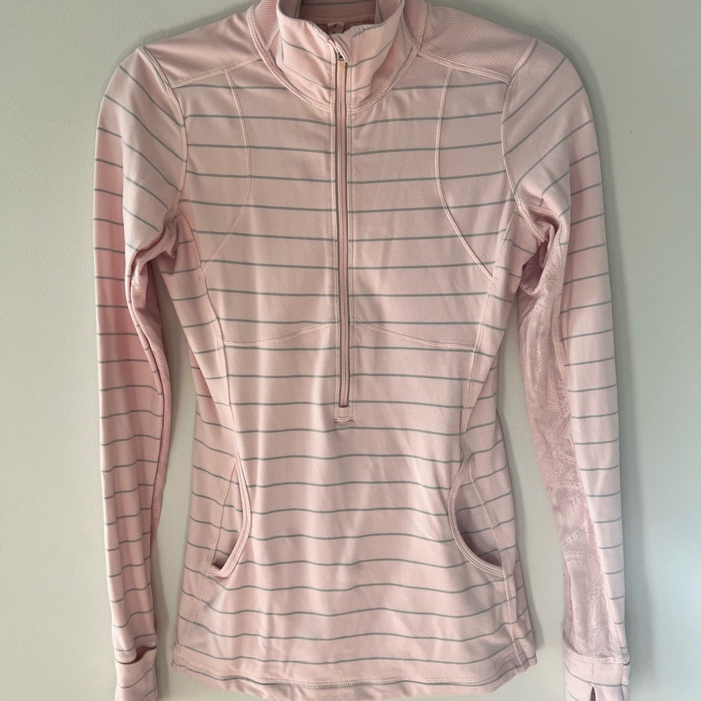 Women's Pink Striped Top